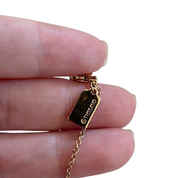 Coach Gold Chain Dreamcatcher Necklace - Picture 5 of 5